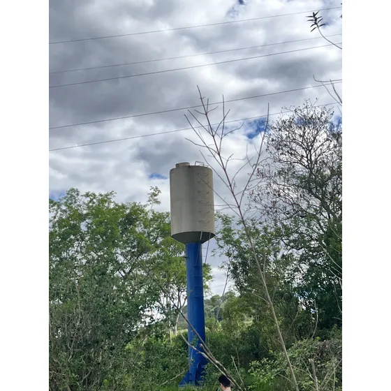 Caixa Dágua Taça Metálica