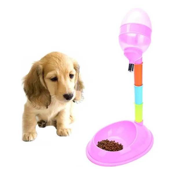 Suministros Para Mascotas 2 En 1 Alimentación Y Riego Aut