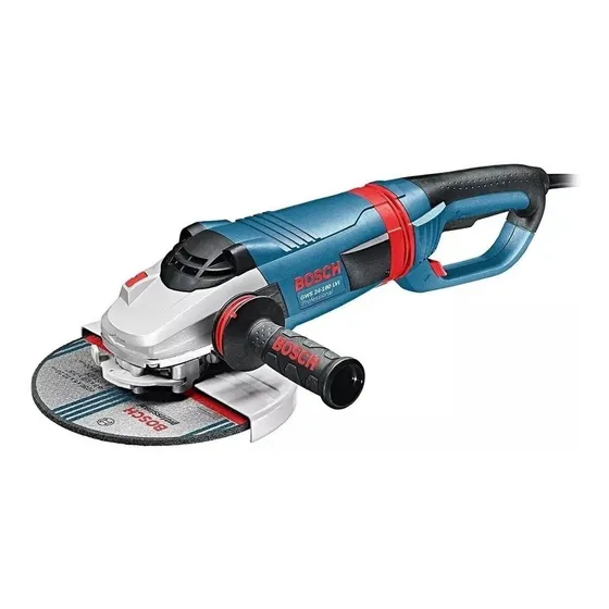 Amoladora angular Bosch Professional GWS 24-180 LVI color azul 2.4 kW 220 V + accesorio