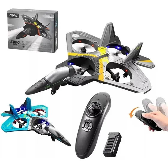 Avion Dron 4drc V17 Aereo Jet 360 Planeador Control Remoto 