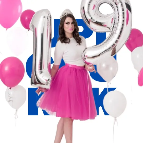 Falda De Tul Carrie Para Damas 5 Capas Tutu