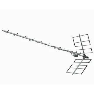 Antena Digital Yagi 18dbi Com Mastro Articulado P Instalação Antena Digital Yagi 18dbi Com Mastro Articulado P Instalação