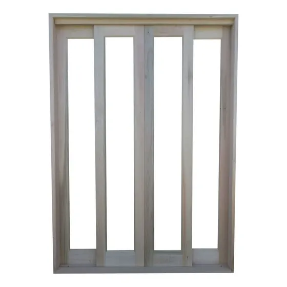 Porta Correr Vidro Mad. Eucalipto 1,98x1,98.5 Cx9 - Frainer