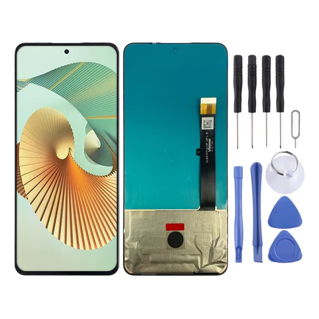 Pantalla Lcd De Material Amoled Negro Para Zte Axon 30 Pro 5