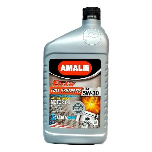 Lubricante Aceite Amalie 5w30 Sintetico Norma Europea 946ml