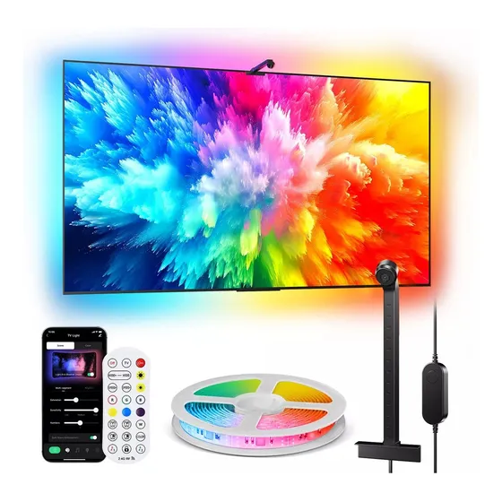 Tira Led Televisión Wifi Luz De Inmersión Cine Tv Aplicación