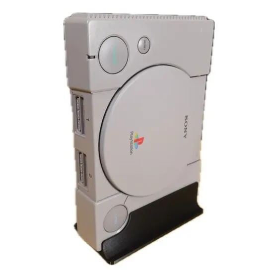 Suporte De Mesa Para Playstation 1 Ps1 Vertical