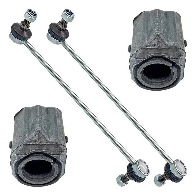 Kit Bieleta Bucha Da Barra Dianteira Prisma 2012 A 2019 19mm