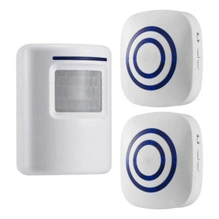 Timbre Con Sensor De Movimiento Inalámbrico De 2 Receptores Timbre Con Sensor De Movimiento Inalámbrico De 2 Receptores