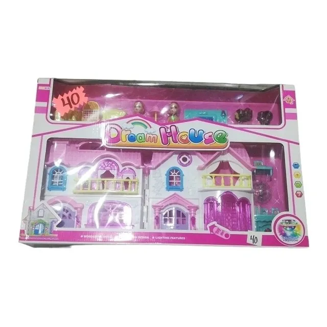  Casa Castillo De Niña Grande Juguetes  Con Sonido/luz