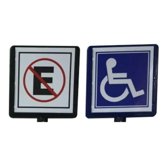 Suporte Para Placa Movel Com O Pedestal De Sinalizacao Kit