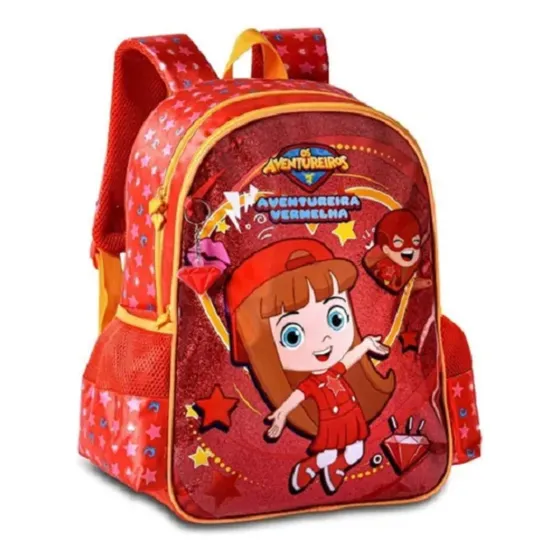 Mochila Escolar Costas Gi Neto A Aventureira Clio