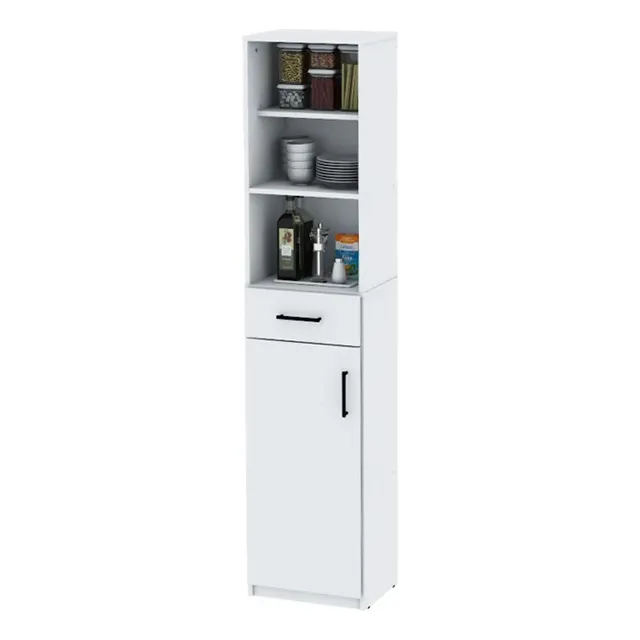 MUEBLE DESPENSERO ESTANTES PUERTA Y CAJÓN CENTRO ESTANT G14