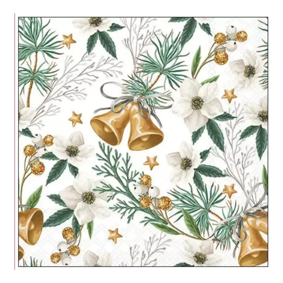 Servilleta Papel #187 Decorativa Decoupage Navidad Manualida