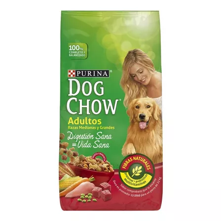 Alimento Dog Chow Digestión Sana para perro adulto de raza mediana y grande sabor mix en bolsa de 24 kg