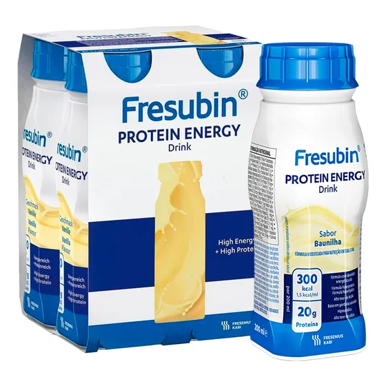 Fresubin Protein Energy Drink Baunilha 200ml - 4 Unidades