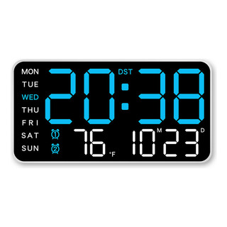 RelĂłgio Digital Com Display De Alarme RelĂłgio De Parede Led RelĂłgio Digital Com Display De Alarme RelĂłgio De Parede Led