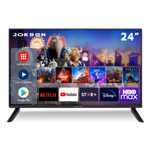 Smart Tv Pantalla Jokben 24 Pulgadas Android tv Led Television Hd JOKBEN24WSA