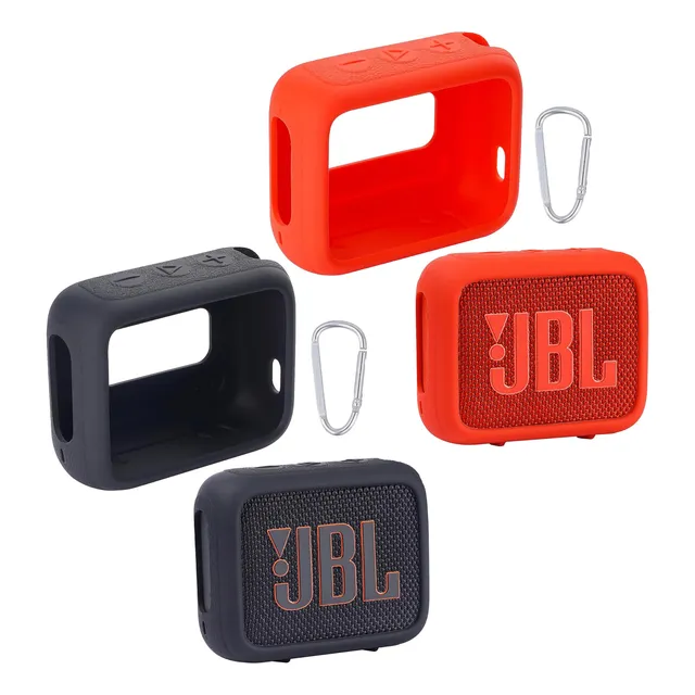 2 Fundas Protectoras Portátiles De Silicona Para Jbl Go 4