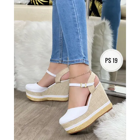 Bellas Plataforma Cerrada Damas Mujer Moda 2024