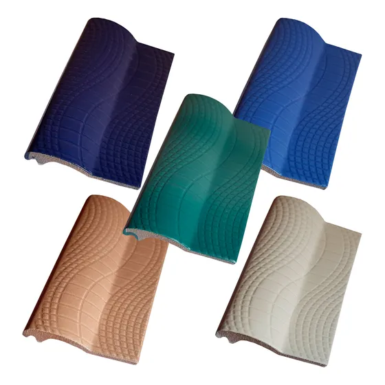 Kit 60 Bordas Para Piscina 12x25cm (15m Linear)