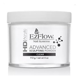 Ezflow Polímero Hd Acrylic Powder X 113g Uñas Esculpidas Color Clear Ezflow Polímero Hd Acrylic Powder X 113g Uñas Esculpidas Color Clear