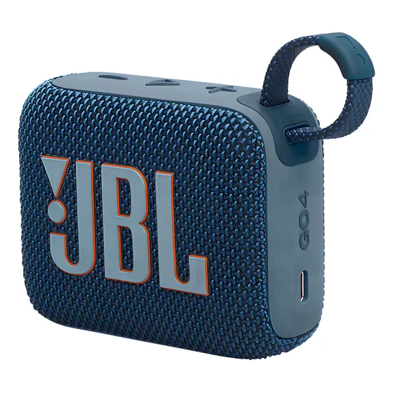 Bocina JBL Go 4 Go 4 portátil con bluetooth waterproof azul