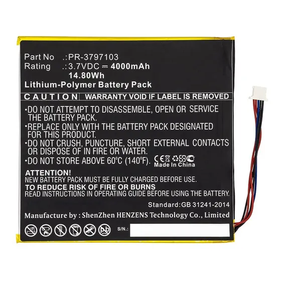 Bateria Para Tableta Digiland Quad Core 8 Tablet Li-pol 3.7v