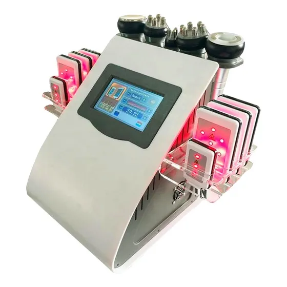 Combinado Estética 6 En 1 Lipolaser Rf Cavitador Profesional
