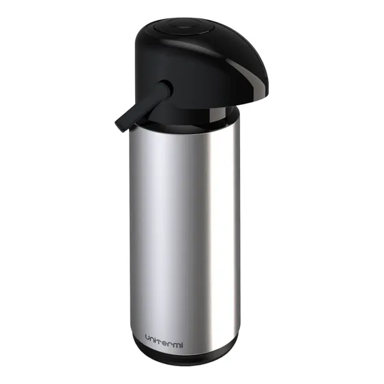 Termo Unitermi Verona De Vidrio 1.8lt Acero Inoxidable