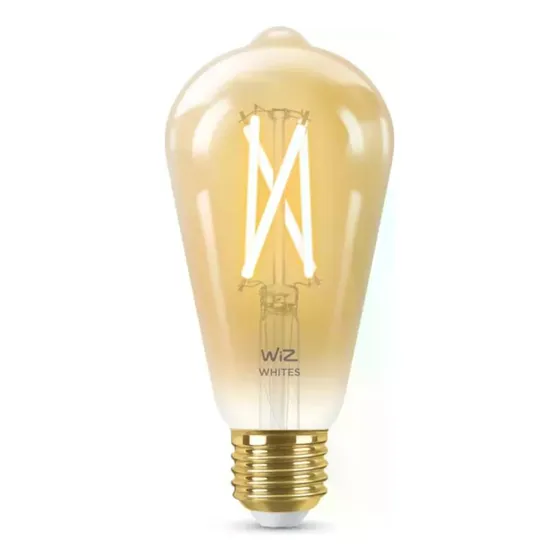 Lámpara Led Inteligente Philips Wiz / 7w / St645+e27 / Ambar