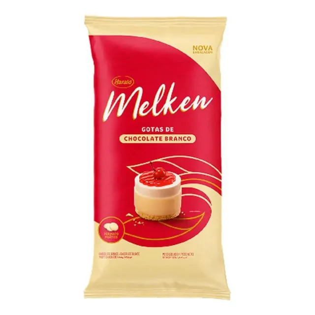 Chocolate Harald Melken Gotas 2,05kg Branco