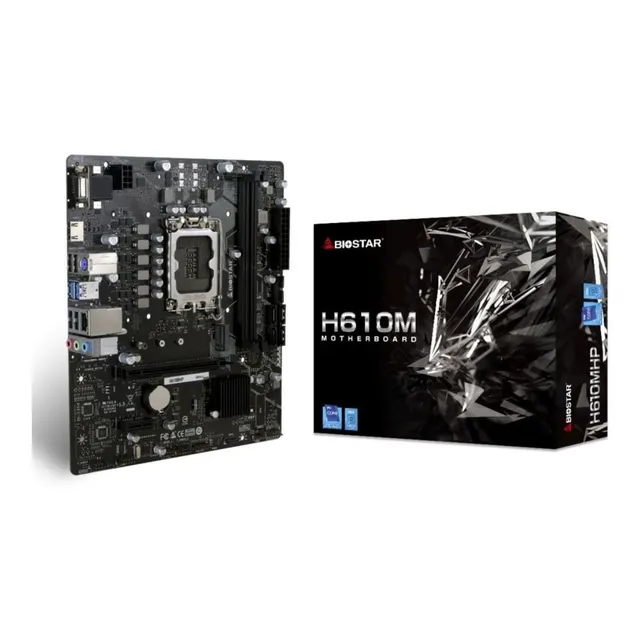 Motherboard Biostar H610mhp Lga1700 Intel 12ma Y 13ra Gen