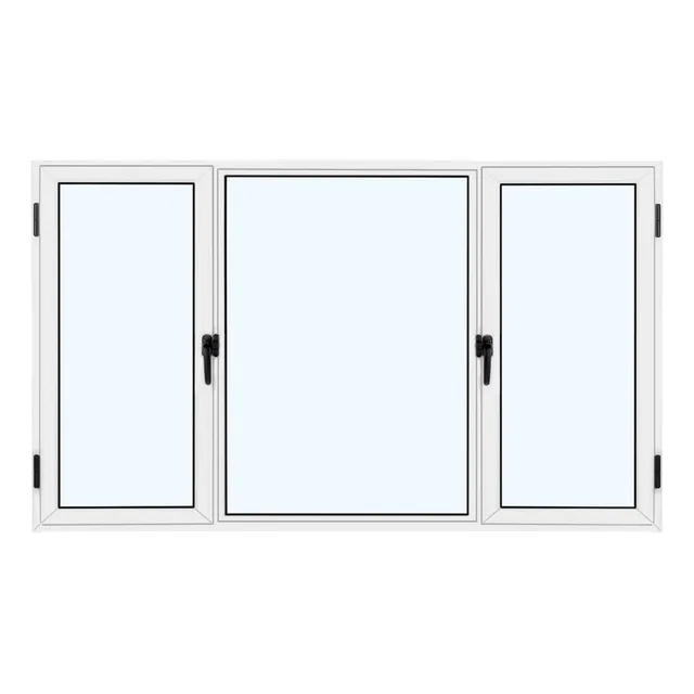 Ventana Patagonica Doble Raja Modena Dvh 200x110 Lebaux