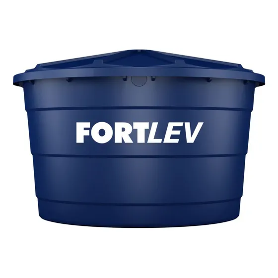 Tanque De Agua Fortlev 3000 Litros En Polietileno Color Azul