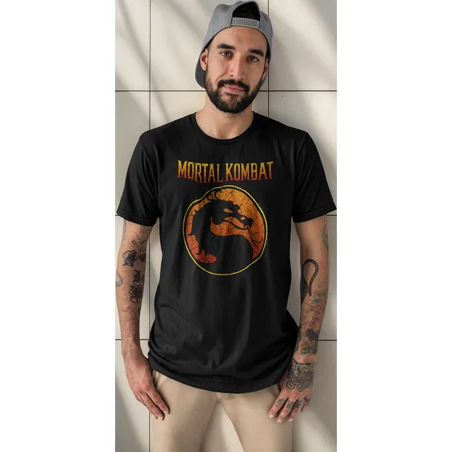 Camisetas Mortal Kombat Liu Kang Scorpion Raiden Johnny Game