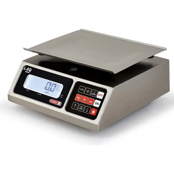 Bascula Digital Gramera Torrey Leq-6 Kg Porcionadora Usb Color Gris
