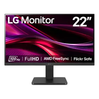 Monitor LG 21.45 Full Hd Con Amd Freesync Color Negro 22MR410-B