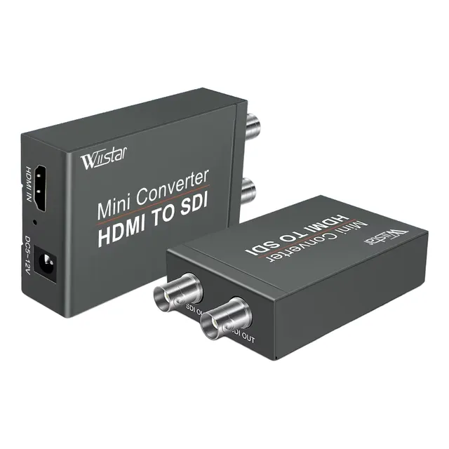 Convertidor Hdmi A 2x Sdi Entrada Hdmi A Coaxial Bnc