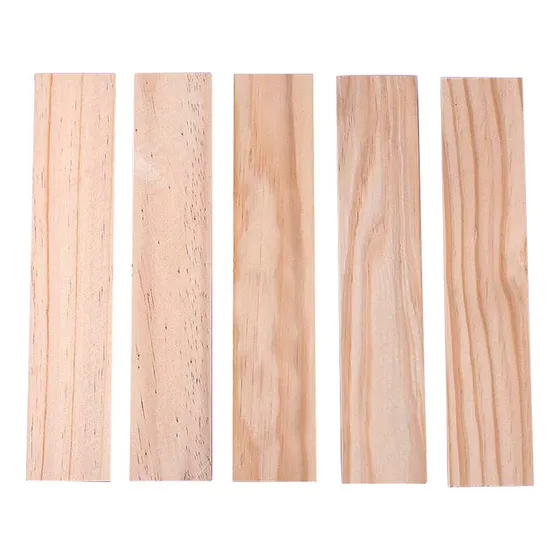 Barra De Madera Artesanal 250 X 50 X 5 Mm