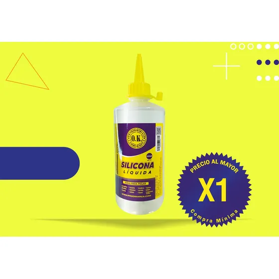 Silicona Liquida De 250cc Por Caja