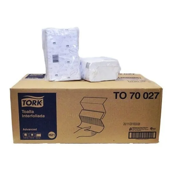 Toalla Interfoliada Tork Advanced 16 Ptes X 200 Uds D/h