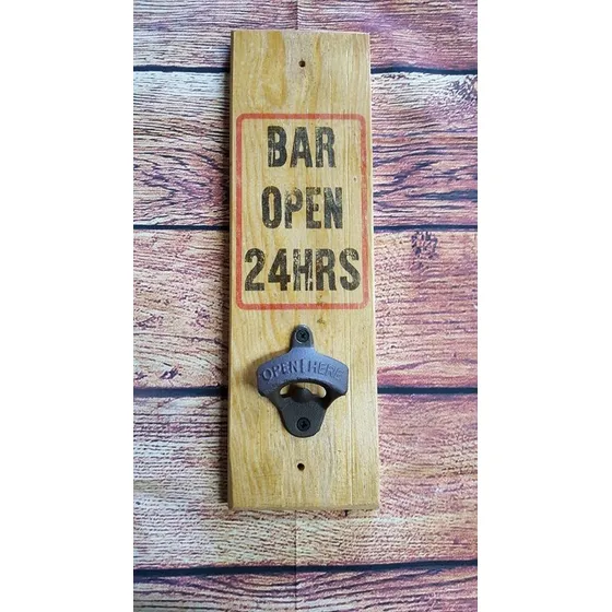Destapadores De Madera Impresos Personalizados Con Tu Logo