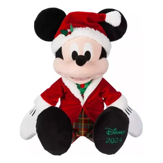 Peluche Mickey Mouse Disney Store Original Navidad M