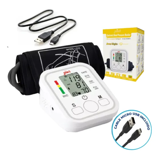 Tensiometro Digital De Brazo Con Usb Incluido