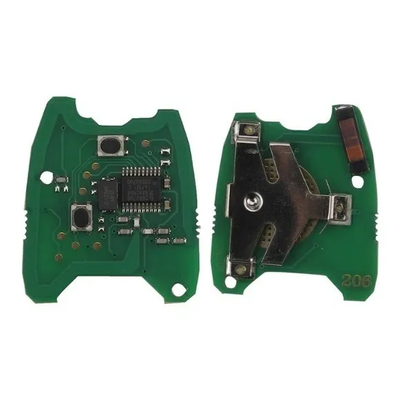 Llave Peugeot Con Chip 433 Mhz Pcf7961 Chip Transponder 