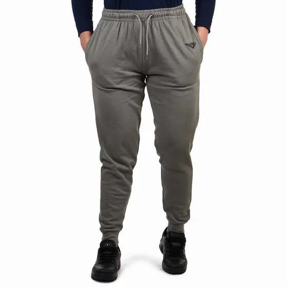 Pantalon Pony Mujer Con Felpa - Gris