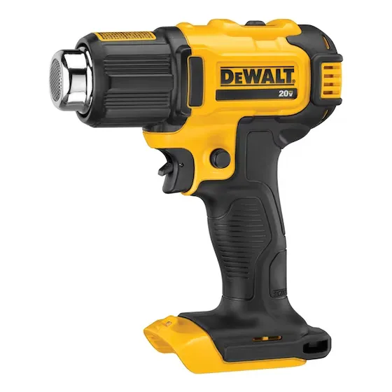 Pistola De Calor Dewalt Dce530b 175 Mm 20v Max Sin Batería Amarillo