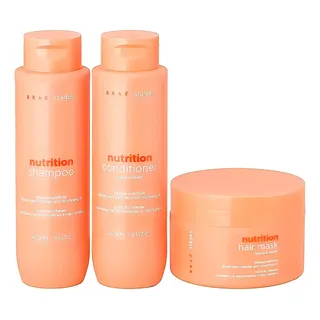Kit Linha Braé Stages Nutrition | Shampoo | Condicionador | Máscara