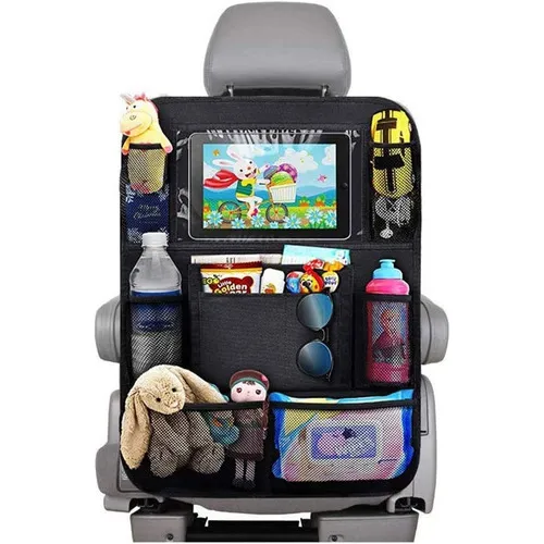 Organizador De Asiento Trasero Con Soporte(negro)